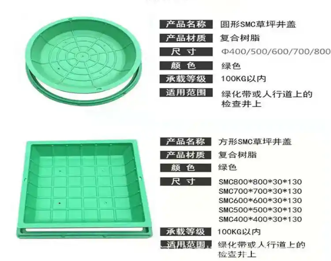 佛子山镇树脂复合种植井盖展示
